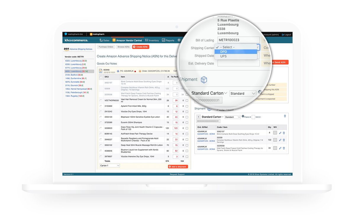 EDI Integration software laptop